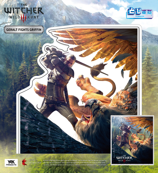 The Witcher 3: Wild Hunt (GERALT FIGHTS GRIFFIN)