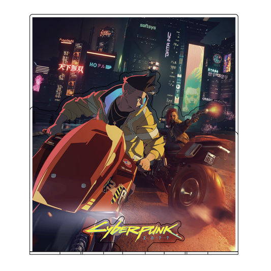 とびすた Cyberpunk 2077 & Edgerunners (V & DAVID BIKE CHASE)