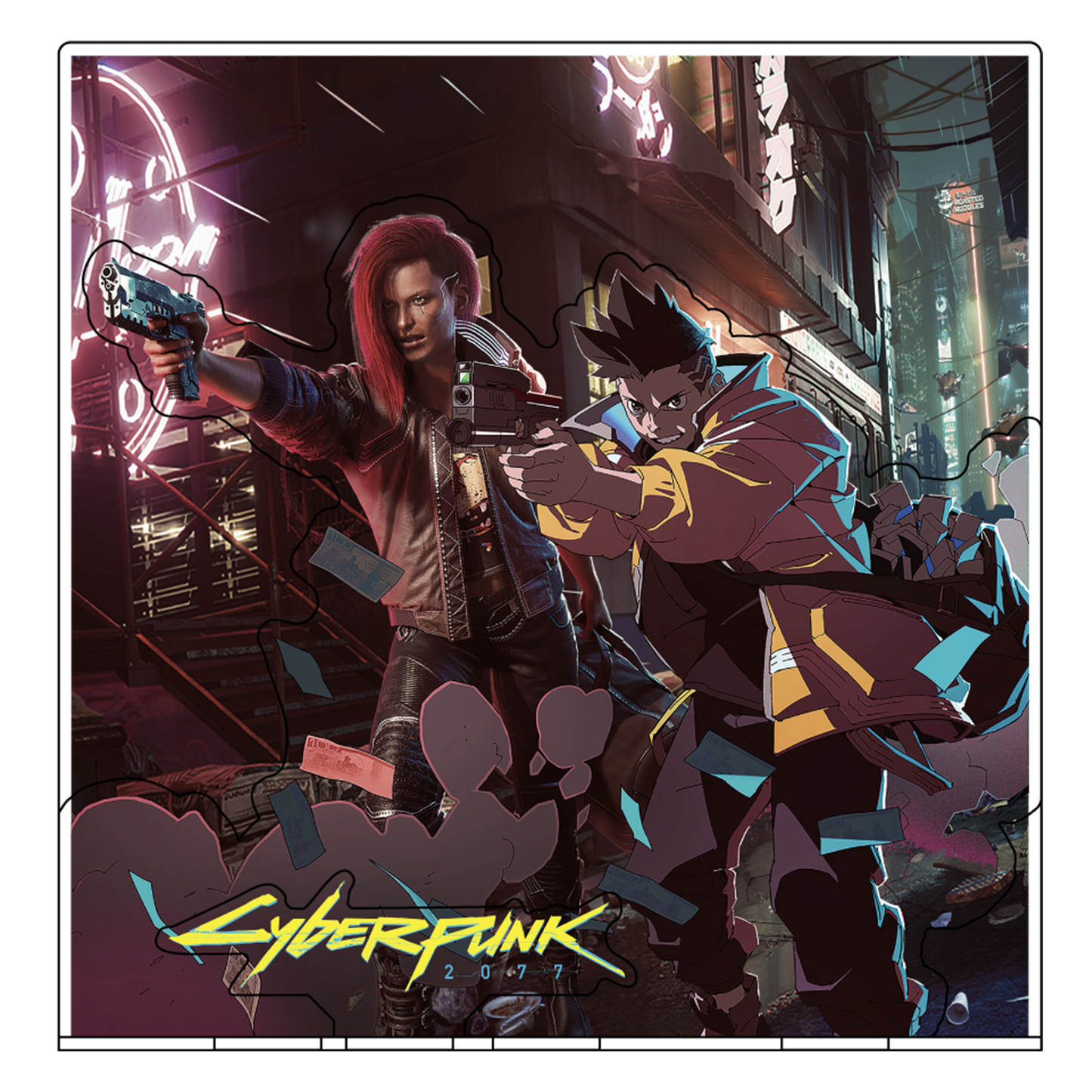 とびすた Cyberpunk 2077 & Edgerunners (V & DAVID GUNFIGHT)