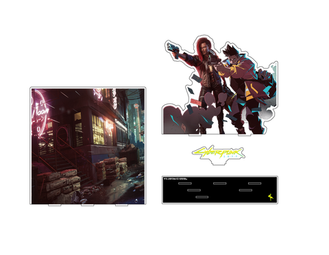 Cyberpunk 2077 & Edgerunners (V & DAVID GUNFIGHT)